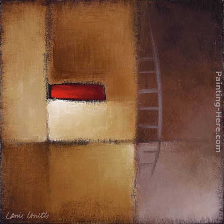 Chocolate Square III painting - Lanie Loreth Chocolate Square III art painting